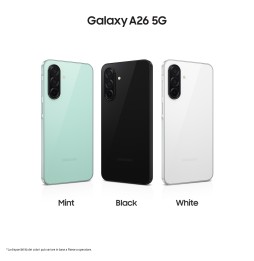 SM-A266BLGBEUE Samsung Galaxy A26 5G, Smartphone con Funzioni intelligenti, Display Super AMOLED 6.7