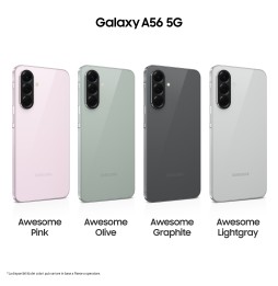 SMA566BZACEUE Samsung Galaxy A56 5G, Smartphone con Funzioni intelligenti, Display Super AMOLED 6.7”