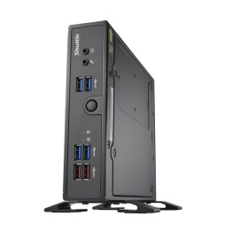 Shuttle DS50U3 barebone per PC/stazione di lavoro PC con dimensioni 1,3 l Nero i3-1315U