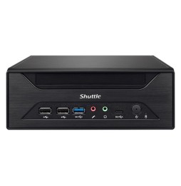 Shuttle XH610 barebone per PC/stazione di lavoro 3.5L sized PC Nero Intel H610 LGA 1700