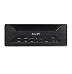 Shuttle XH610 barebone per PC/stazione di lavoro 3.5L sized PC Nero Intel H610 LGA 1700