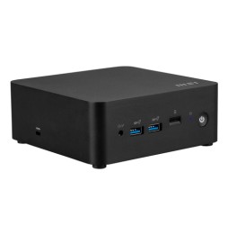 MSI CUBI NUC AI 1UMG-018BEU barebone per PC/stazione di lavoro Mini PC Nero 155H Intel SoC