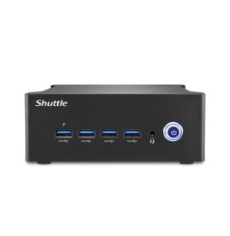 Shuttle Nano PC NT10H5 PC con dimensioni 1 l Nero 125H Intel SoC