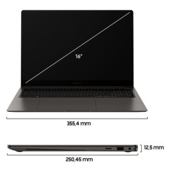 NP964XFG-KC1IT Samsung Galaxy Book3 Pro 16" Laptop i7 16GB 512GB Windows 11 Pro Graphite