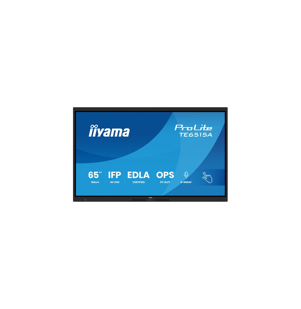 iiyama TE6515A-B1AG visualizzatore di messaggi Pannello piatto per segnaletica digitale 163,8 cm (64