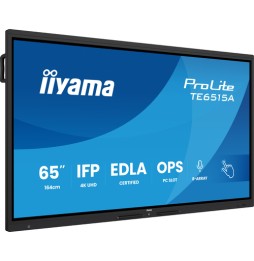 iiyama TE6515A-B1AG visualizzatore di messaggi Pannello piatto per segnaletica digitale 163,8 cm (64