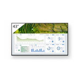 Sony FW-43BZ30L visualizzatore di messaggi Pannello piatto per segnaletica digitale 109,2 cm (43") L