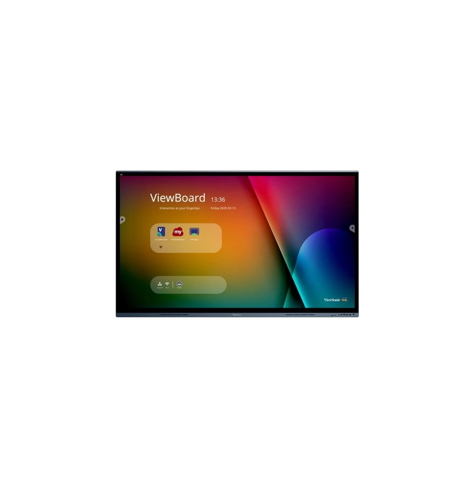 Viewsonic IFP7562 visualizzatore di messaggi Pannello piatto interattivo 190,5 cm (75") LED Wi-Fi 35