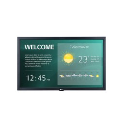 22SM3G-B.AEU LG 22SM3G-B visualizzatore di messaggi Pannello piatto per segnaletica digitale 54,6 cm