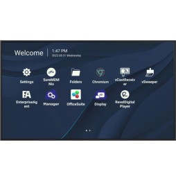 Viewsonic CDE7530 visualizzatore di messaggi 190,5 cm (75") Wi-Fi 450 cd/m² 4K Ultra HD Nero Process