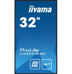 iiyama LH3241S-B2 visualizzatore di messaggi Design chiosco 80 cm (31.5") LED 350 cd/m² Full HD Nero