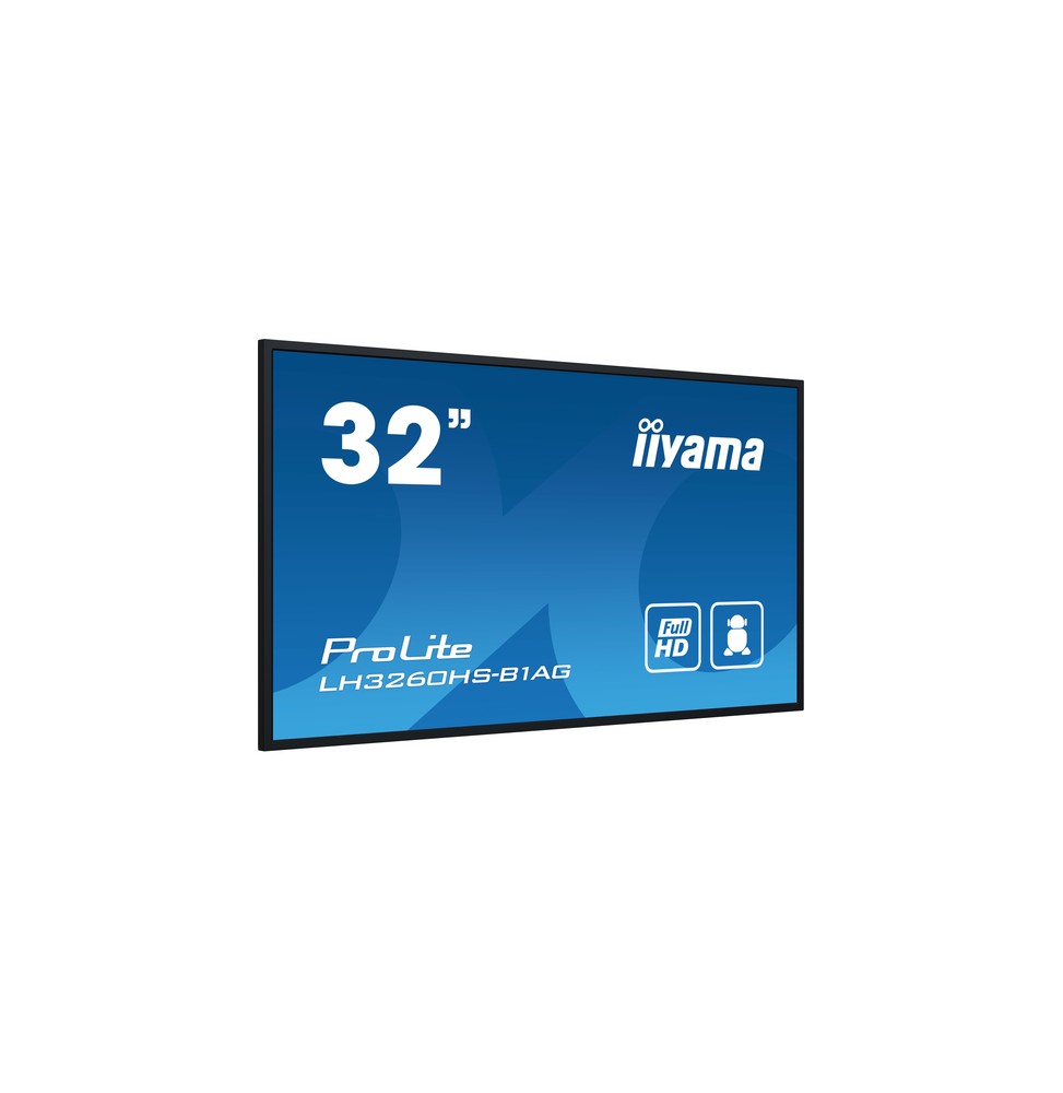 iiyama LH3260HS-B1AG visualizzatore di messaggi Pannello A digitale 80 cm (31.5") LED Wi-Fi 500 cd/m