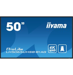 iiyama LH5065UHSB-B1AG visualizzatore di messaggi Pannello piatto per segnaletica digitale 125,7 cm