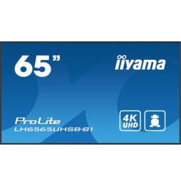 iiyama LH6565UHSB-B1 visualizzatore di messaggi Design chiosco 163,8 cm (64.5") LED Wi-Fi 800 cd/m²