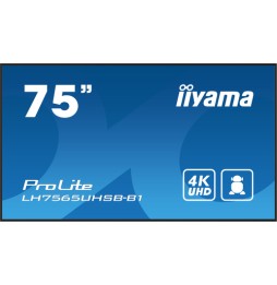 iiyama LH7565UHSB-B1 visualizzatore di messaggi Design chiosco 189,2 cm (74.5") LED Wi-Fi 800 cd/m²
