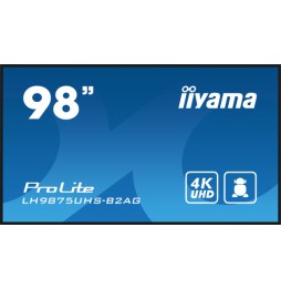 iiyama LH9875UHS-B2AG visualizzatore di messaggi Pannello piatto per segnaletica digitale 2,48 m (97