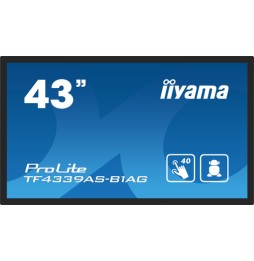 iiyama TF4339AS-B1AG visualizzatore di messaggi Pannello piatto per segnaletica digitale 108 cm (42.