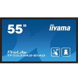 iiyama TF5539AS-B1AG visualizzatore di messaggi Pannello piatto per segnaletica digitale 138,7 cm (5
