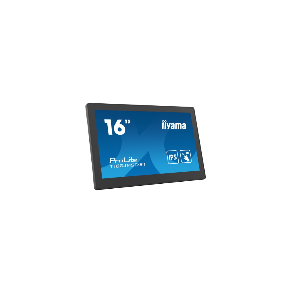 iiyama T1624MSC-B1 visualizzatore di messaggi Pannello piatto interattivo 39,6 cm (15.6") LCD 450 cd
