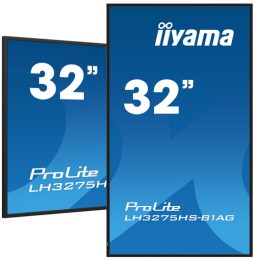 iiyama LH3275HS-B1AG visualizzatore di messaggi Pannello piatto per segnaletica digitale 81,3 cm (32