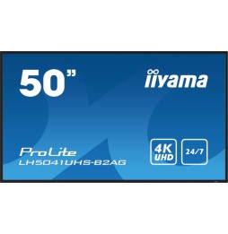 iiyama LH5041UHS-B2AG visualizzatore di messaggi Pannello piatto per segnaletica digitale 127 cm (50
