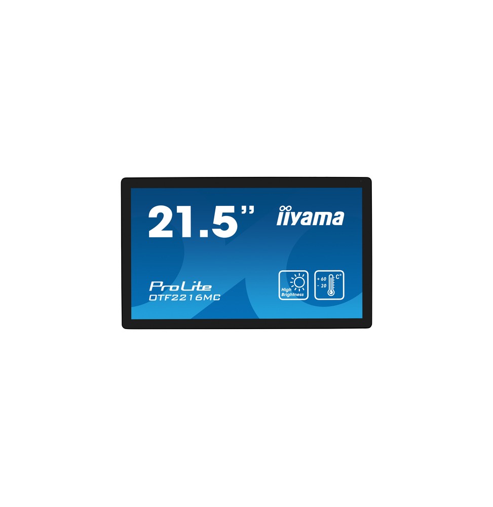 iiyama OTF2216MC-B1 visualizzatore di messaggi Pannello piatto per segnaletica digitale 55,9 cm (22"