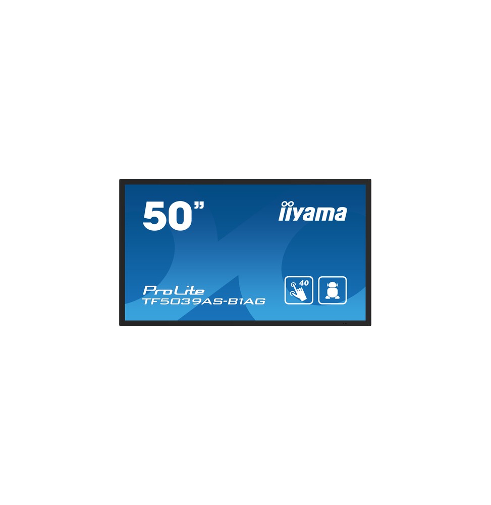 iiyama TF5039AS-B1AG visualizzatore di messaggi Pannello piatto per segnaletica digitale 125,7 cm (4