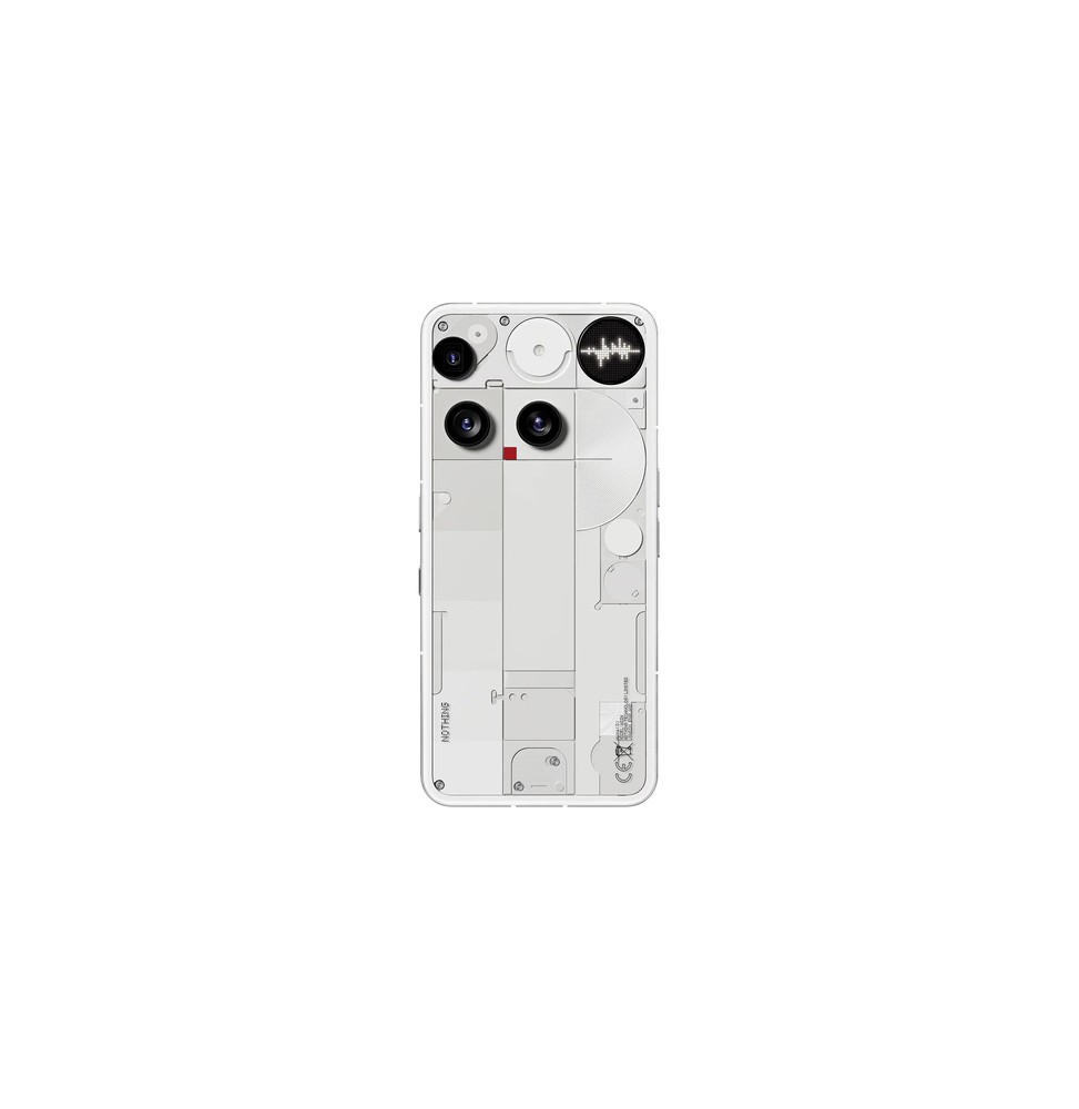 A10000023 Nothing Phone (3) 16,9 cm (6.67") Doppia SIM Android 15 5G 12 GB 256 GB 5150 mAh Bianco