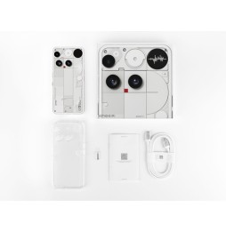 A10000023 Nothing Phone (3) 16,9 cm (6.67") Doppia SIM Android 15 5G 12 GB 256 GB 5150 mAh Bianco
