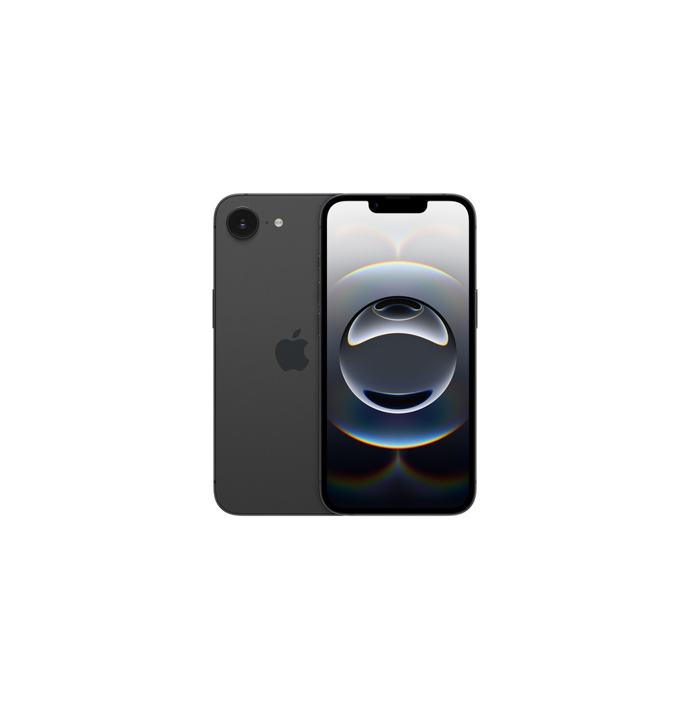 MD1X4ZD/A Apple iPhone 16e 15,5 cm (6.1") Doppia SIM iOS 18 5G USB tipo-C 512 GB Nero
