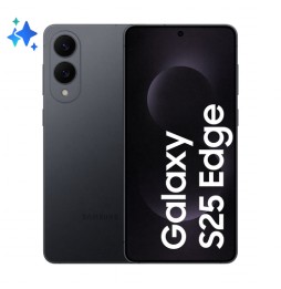SM-S937BZKGEUE Samsung Galaxy S25 Edge, Smartphone AI, Display 6.7'' QHD+ Dynamic AMOLED 2X, Fotocam