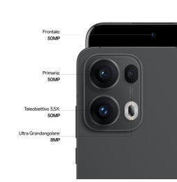 CPH2697GY OPPO Reno13 Pro 5G AI Smartphone, Tripla fotocamera 50+50+8MP, Selfie 50MP, Display 6.83”