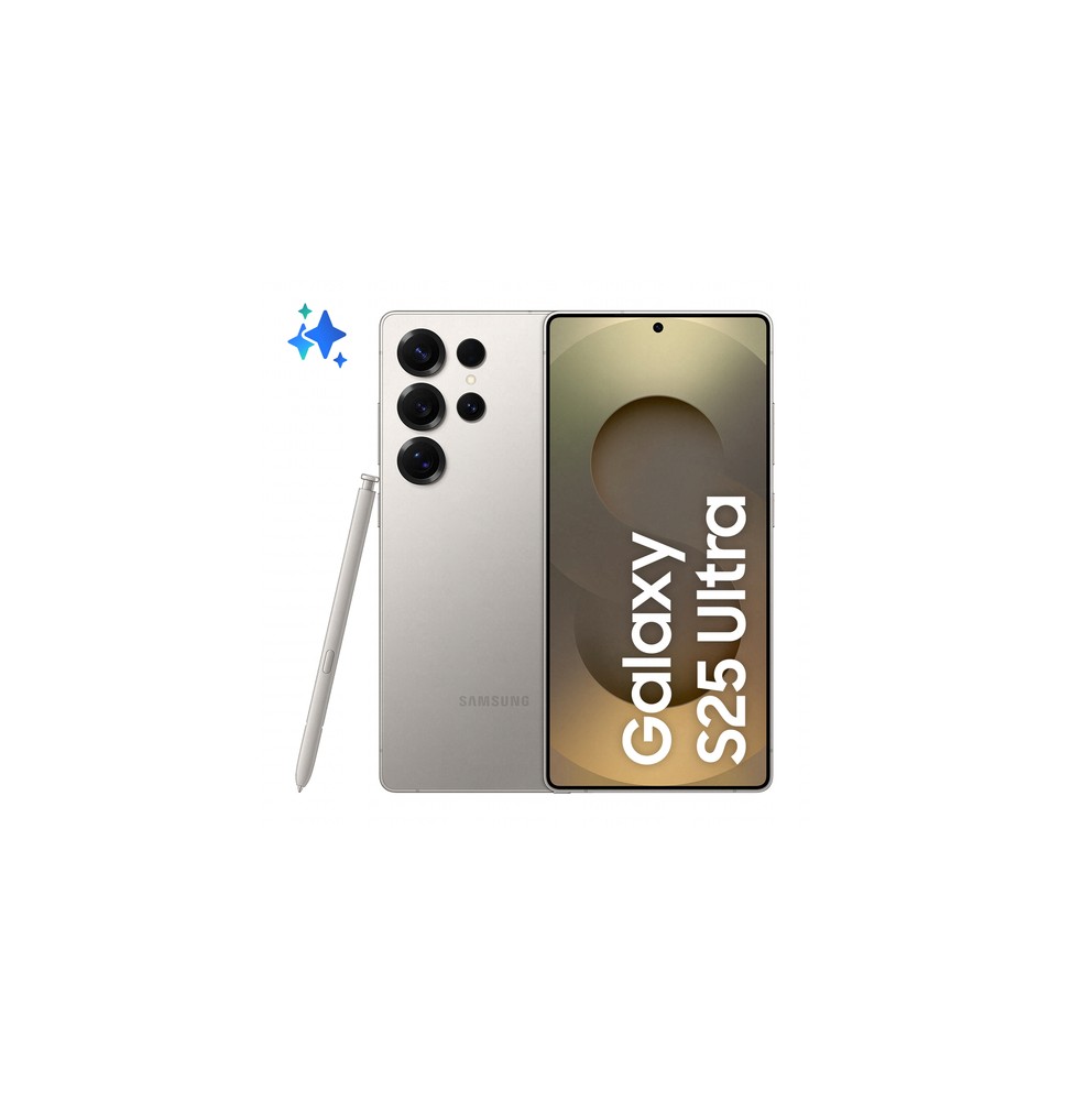 SM-S938BZTHEUE Samsung Galaxy S25 Ultra Smartphone AI, Display 6.9'' QHD+ Dynamic AMOLED 2X, Fotocam