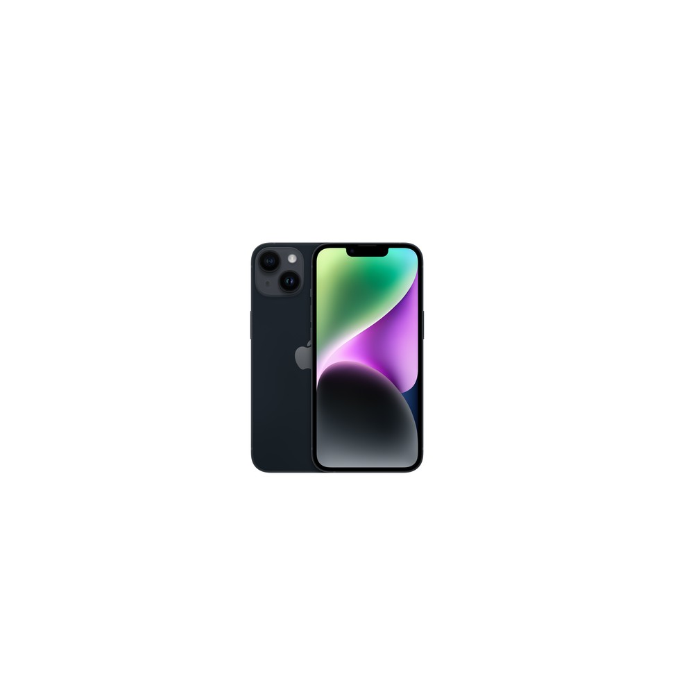 MPUF3ZD/A Apple iPhone 14 15,5 cm (6.1") Doppia SIM iOS 17 5G 128 GB Nero