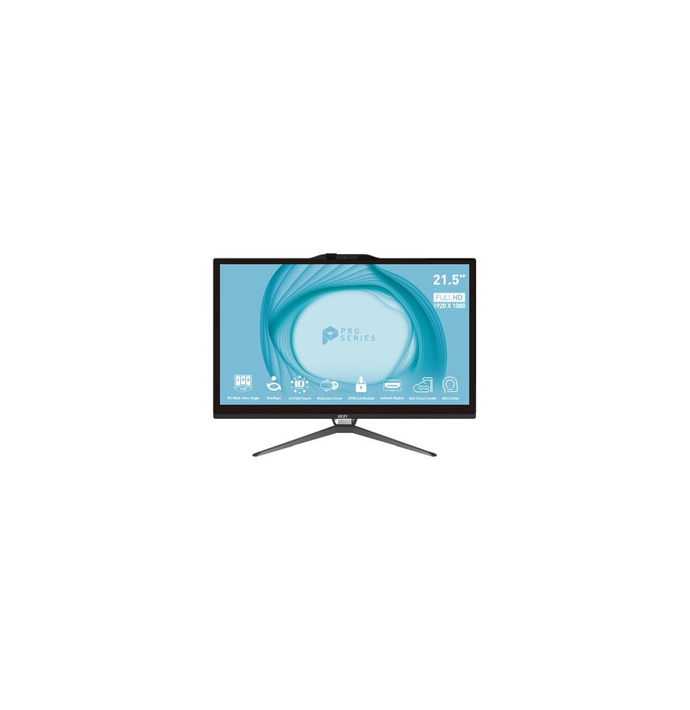 MSI Pro AP222T 13M-058IT Intel® Core™ i5 i5-13400 54,6 cm (21.5") 1920 x 1080 Pixel Touch screen PC