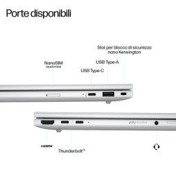 CL5D5ET HP EliteBook 8 G1i 14 inch Notebook Next Gen AI PC Wolf Pro Security Edition Computer portat