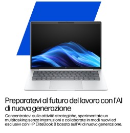 CL5D5ET HP EliteBook 8 G1i 14 inch Notebook Next Gen AI PC Wolf Pro Security Edition Computer portat