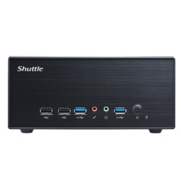 Shuttle XPС slim XH610G2 barebone per PC/stazione di lavoro Desktop Nero Intel H610 LGA 1700