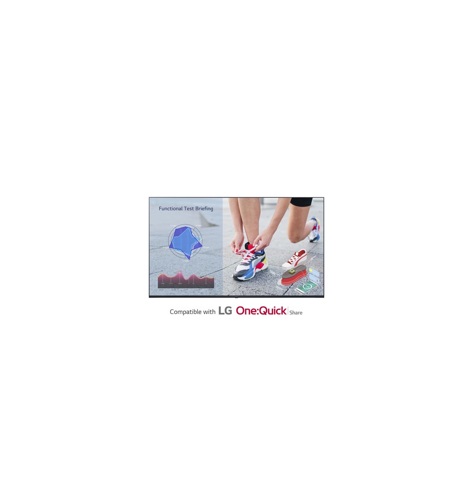 55UL3Q-E.AEUQ LG 55UL3J-M visualizzatore di messaggi Pannello piatto per segnaletica digitale 139,7