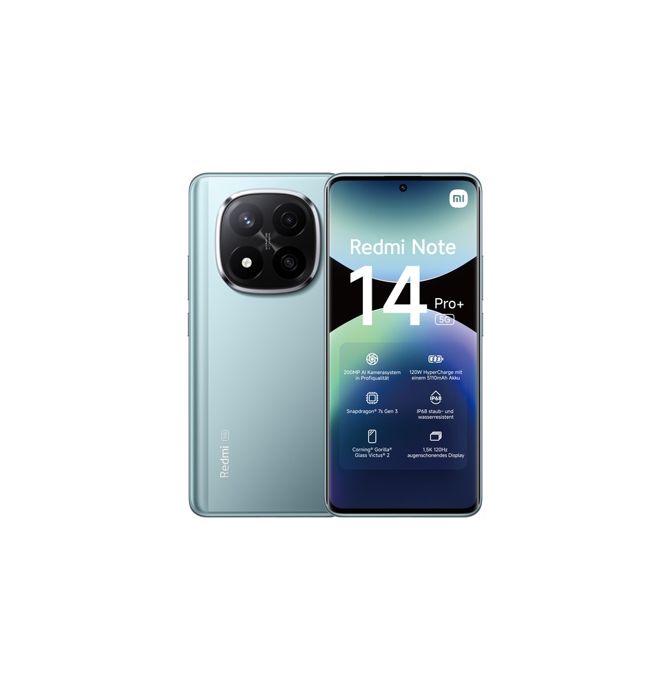 XIREDN14PROP5GB Xiaomi Redmi Note 14 Pro+ 5G 16,9 cm (6.67") Doppia SIM USB tipo-C 8 GB 256 GB 5110