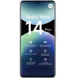 XIREDN14PROP5GB Xiaomi Redmi Note 14 Pro+ 5G 16,9 cm (6.67") Doppia SIM USB tipo-C 8 GB 256 GB 5110