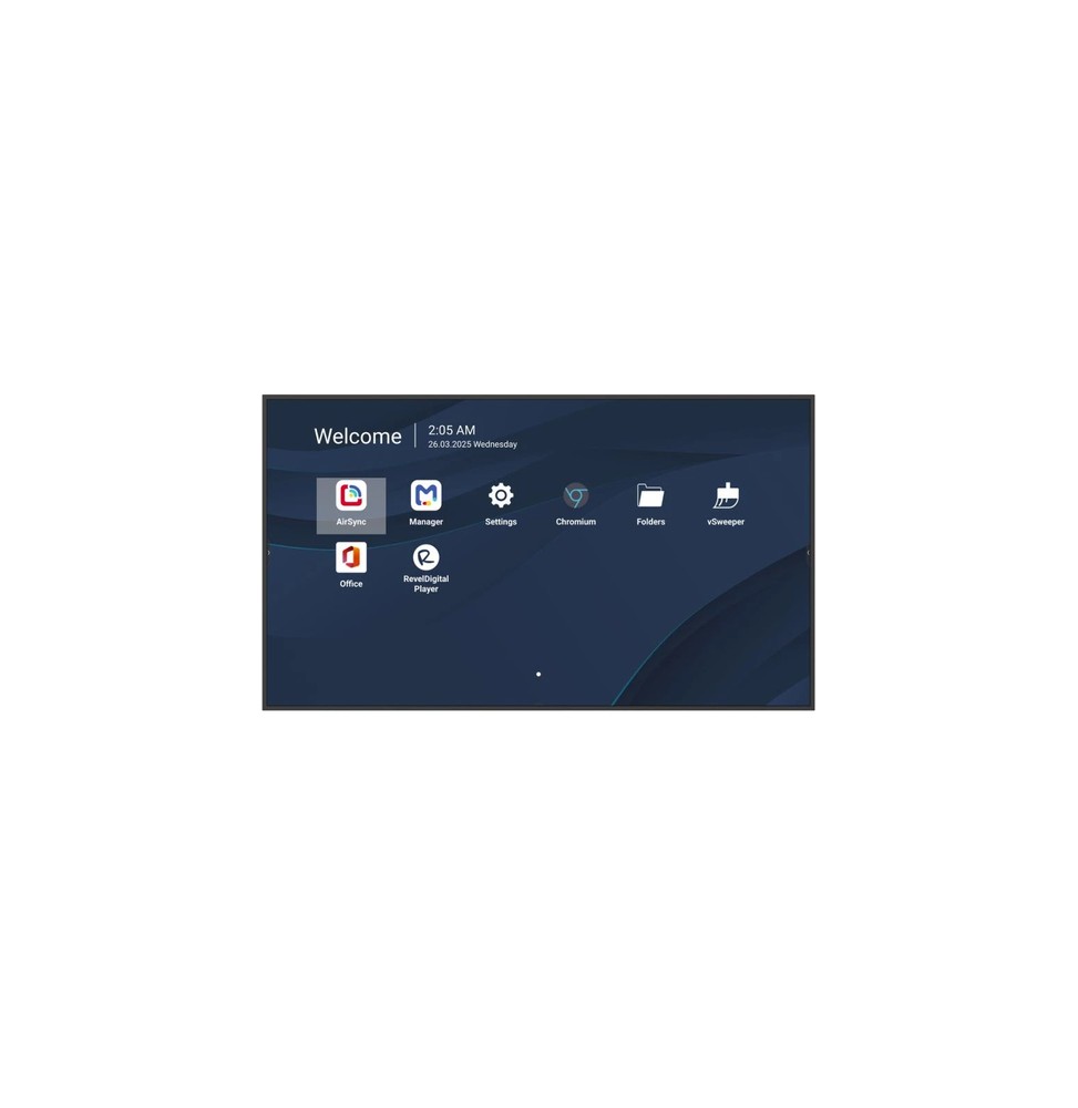 Viewsonic CDE5514-2C visualizzatore di messaggi Pannello piatto per segnaletica digitale 139,7 cm (5