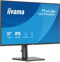 iiyama ProLite XB2796QSC-B1 Monitor PC 68,6 cm (27") 2560 x 1440 Pixel Quad HD Nero