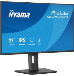 iiyama ProLite XB2797HSU-B1 Monitor PC 68,6 cm (27") 1920 x 1080 Pixel Full HD Nero