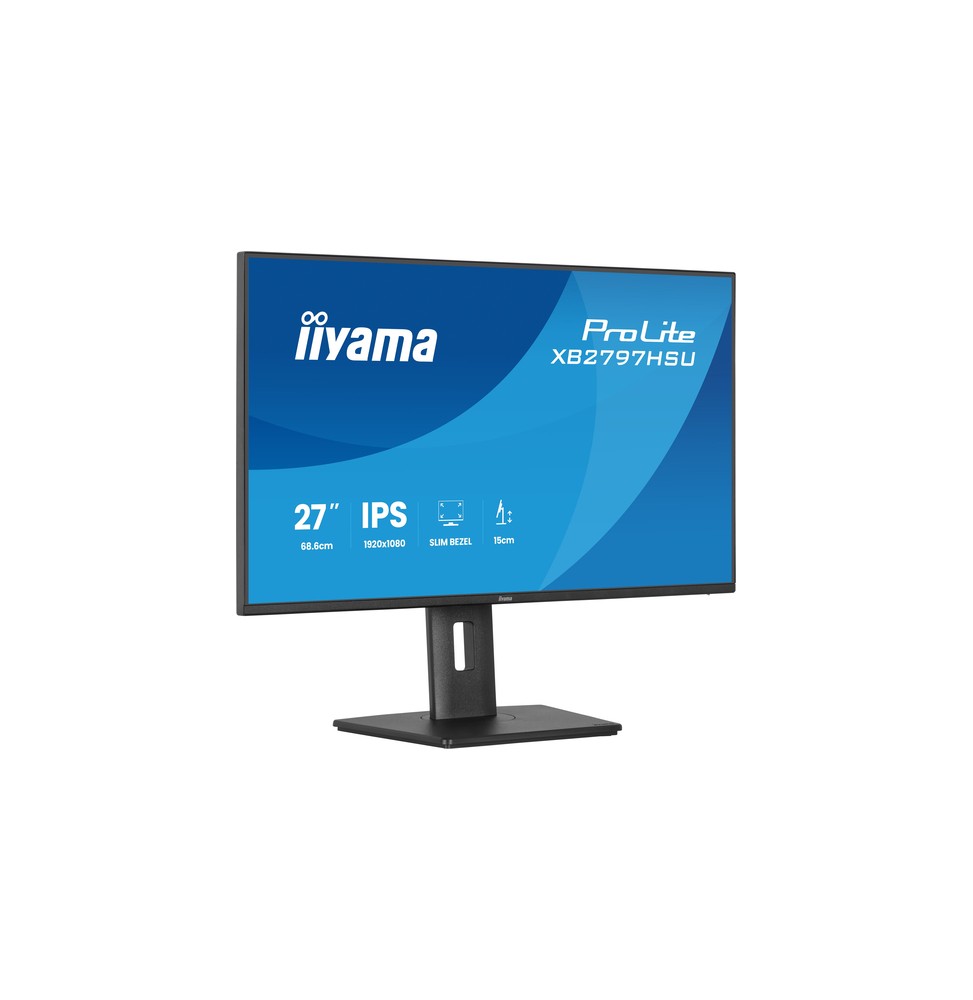 iiyama ProLite XB2797HSU-B1 Monitor PC 68,6 cm (27") 1920 x 1080 Pixel Full HD Nero