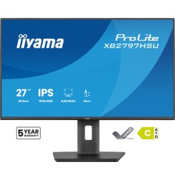 iiyama ProLite XB2797HSU-B1 Monitor PC 68,6 cm (27") 1920 x 1080 Pixel Full HD Nero