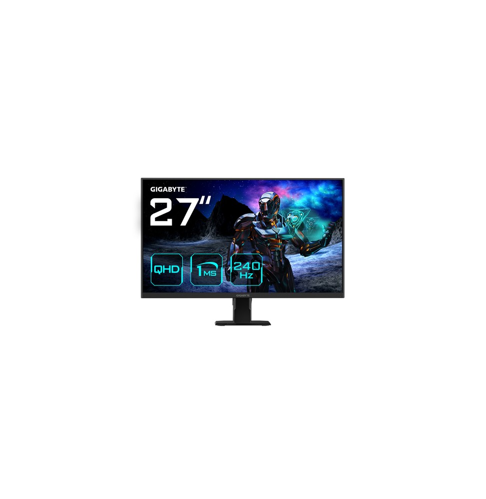 GIGABYTE GS27Q X 27" Monitor da Gioco QHD - 2560 x 1440, 240Hz, 1ms, 250 cd/m², FreeSync Premium Pro