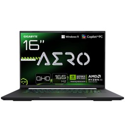 4719331768188 GIGABYTE AERO X16 Notebook da gioco – Copilot+ PC, 16", WQXGA 165Hz, Ryzen AI 7 350, R