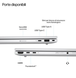 D40WFAT HP EliteBook 8 G1i 16 inch Notebook AI PC Wolf Pro Security Edition Intel Core Ultra 7 255U