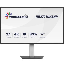 iiyama PROGRAPHIC HB2701UHSNP-B1 Monitor PC 68,6 cm (27") 3840 x 2160 Pixel 4K Ultra HD LCD Nero